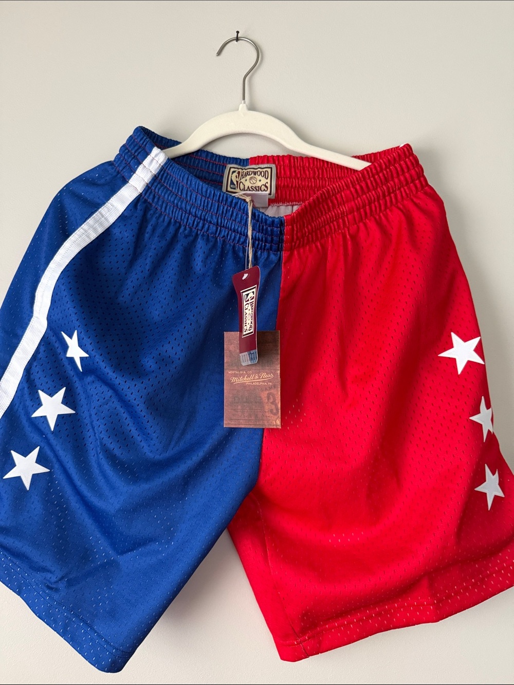 NBA Split Swingman Shorts size M Mitchell & Ness